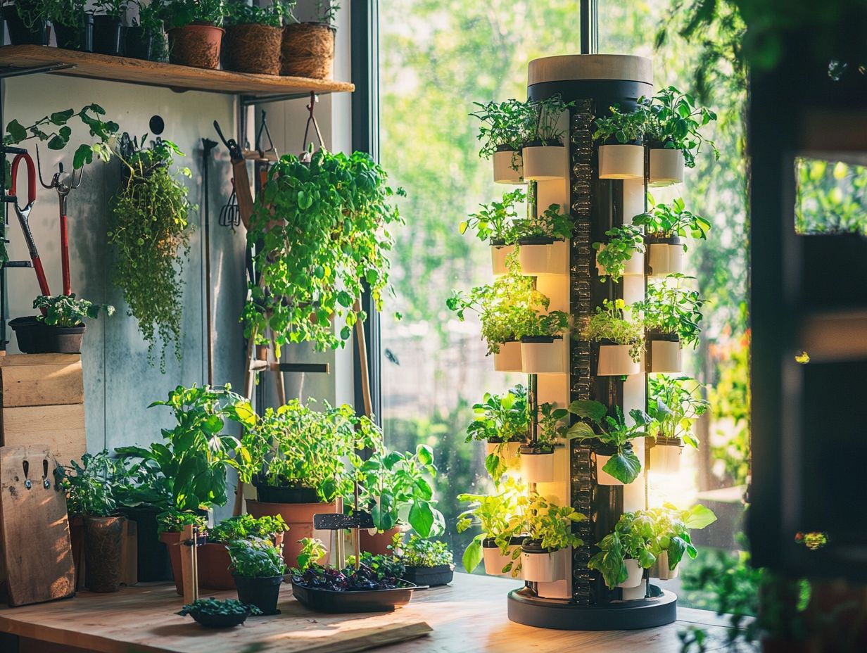 Image depicting hydroponics promoting sustainable living.