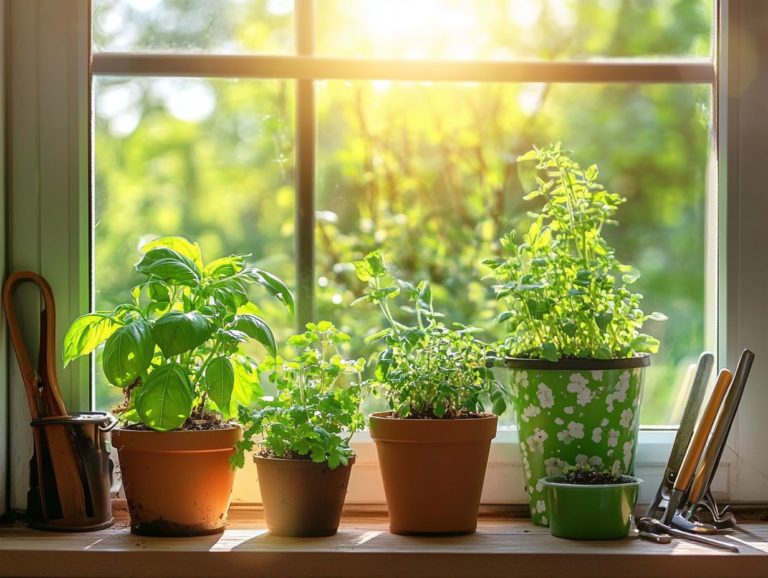 “5 Best Herbs for Hydroponic Window Gardens”