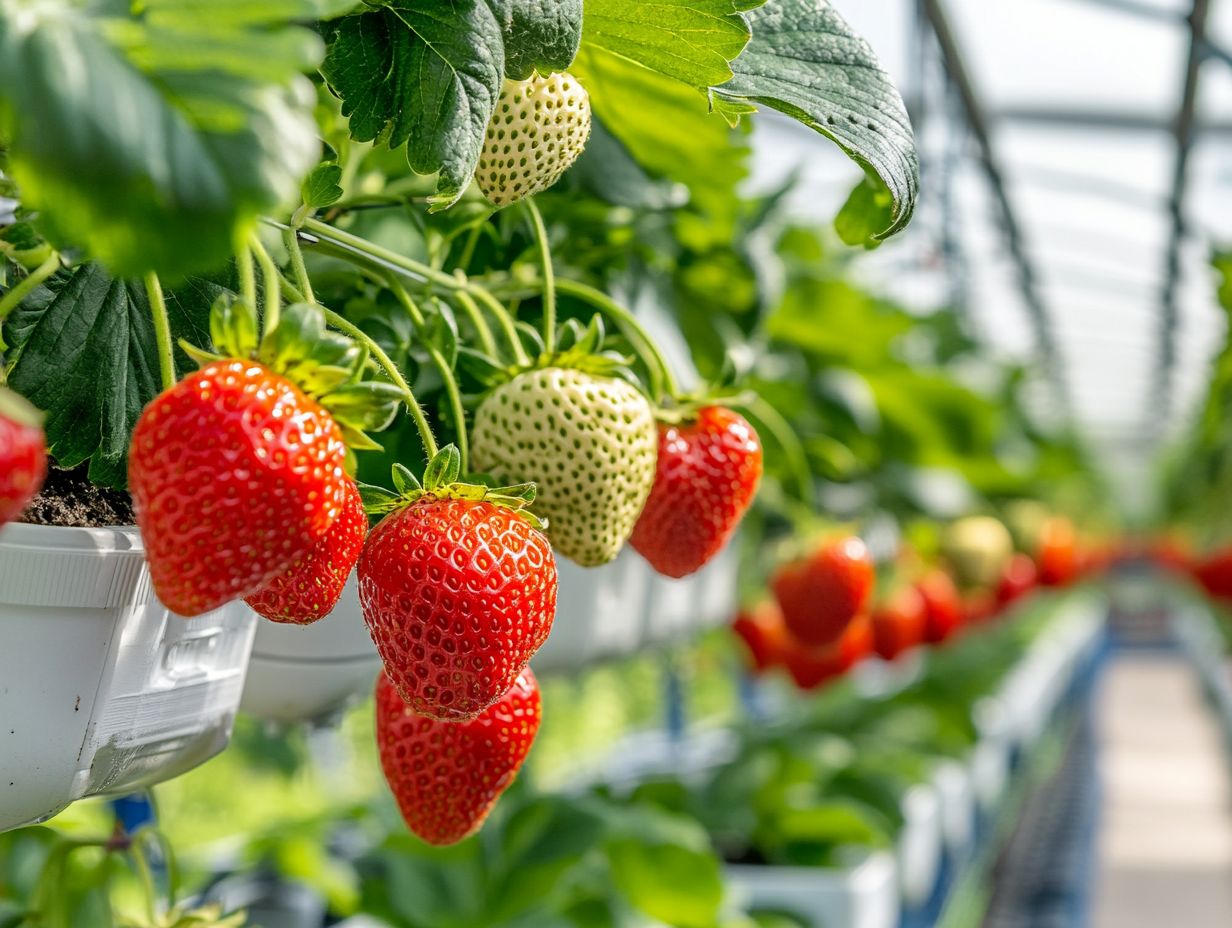 Image showing Frequently Asked Questions about Hydroponic Strawberry Systems