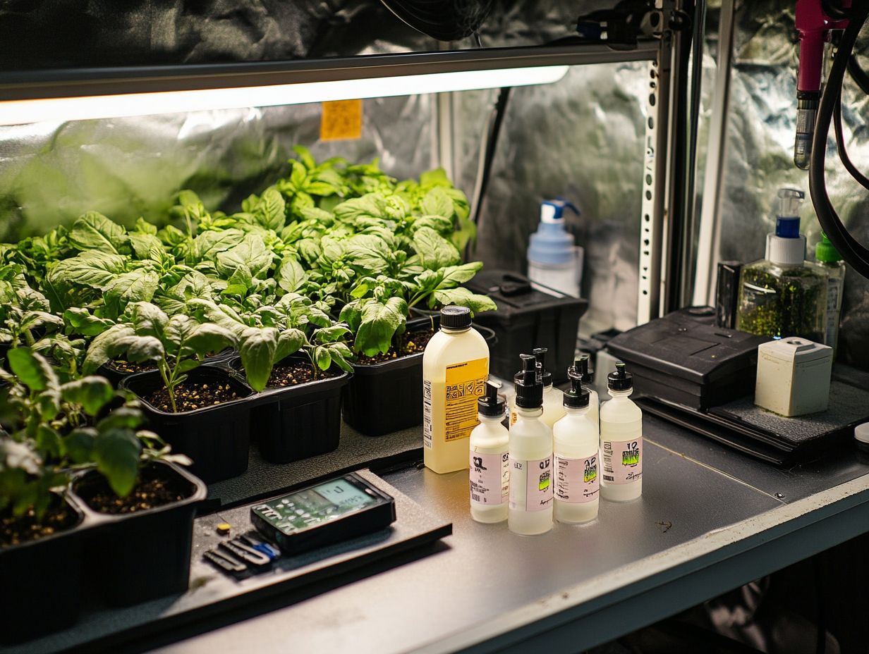 Signs of Malfunctions in Hydroponic Systems