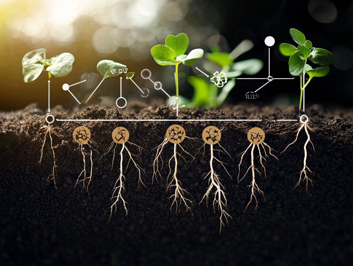 Visual summary of key factors influencing nutrient uptake in plants.