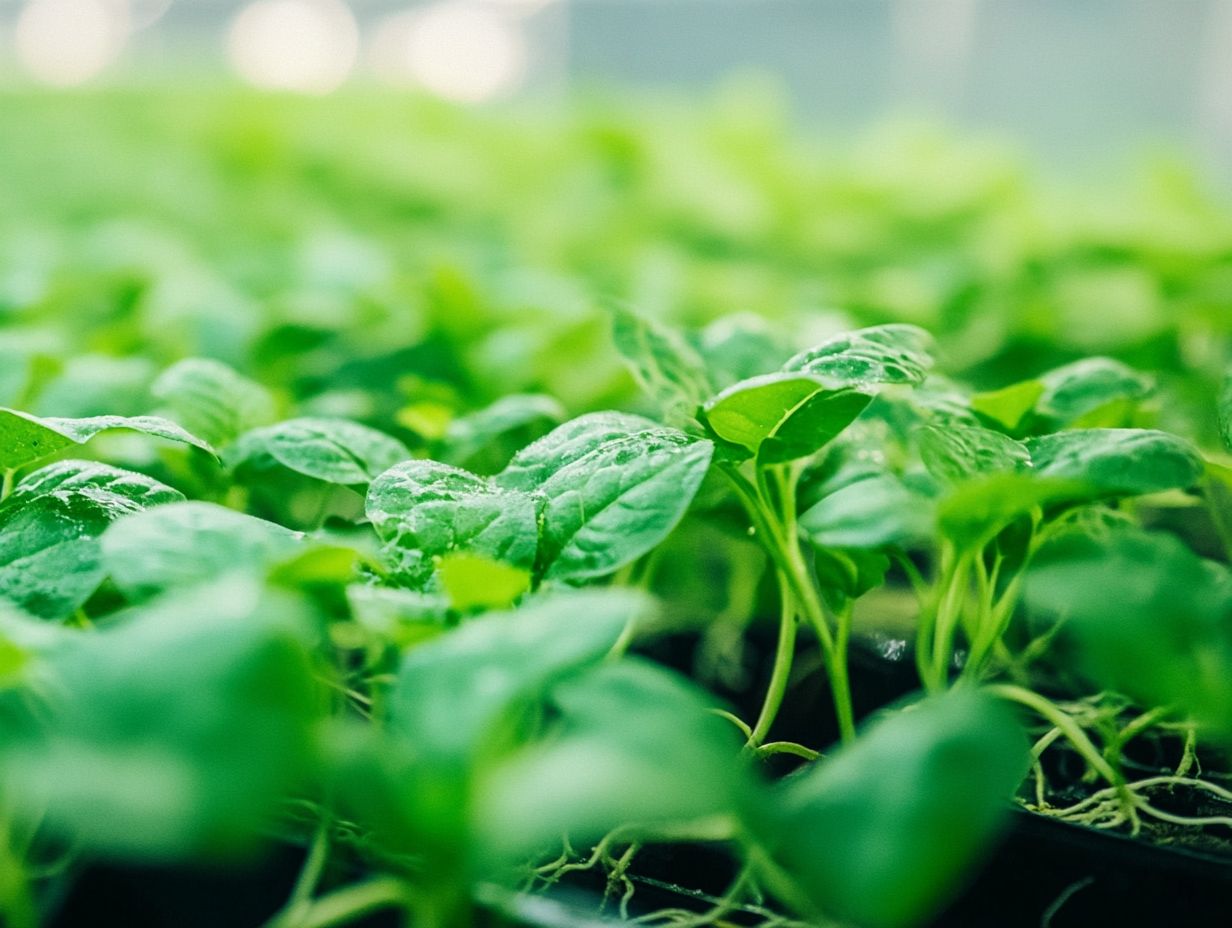 Illustration showcasing various hydroponic systems in action