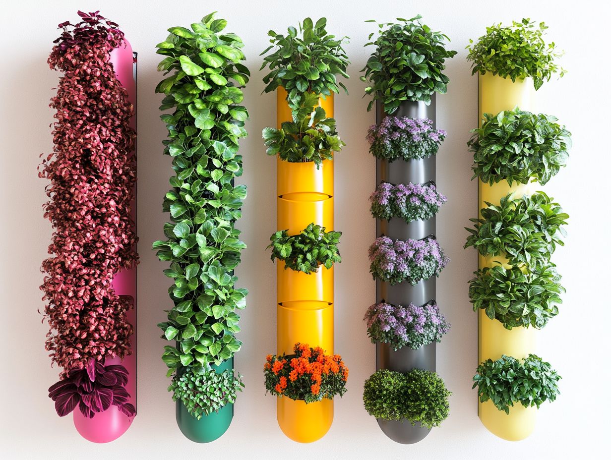 Five unique hydroponic garden designs