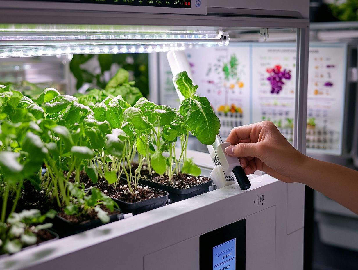 Hydroponic troubleshooting techniques diagram