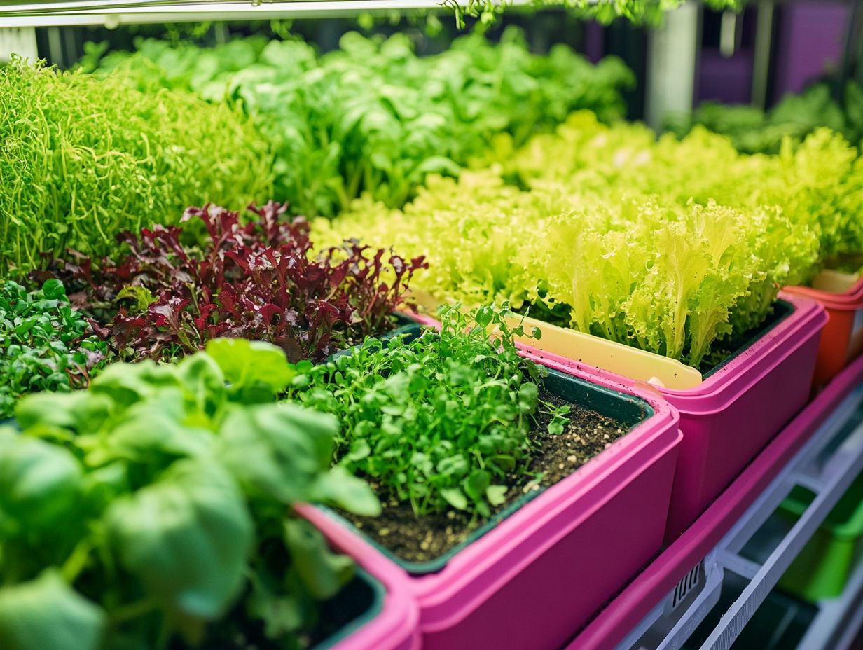 Discover the health benefits of hydroponic plants and enjoy nutrient-rich harvests.