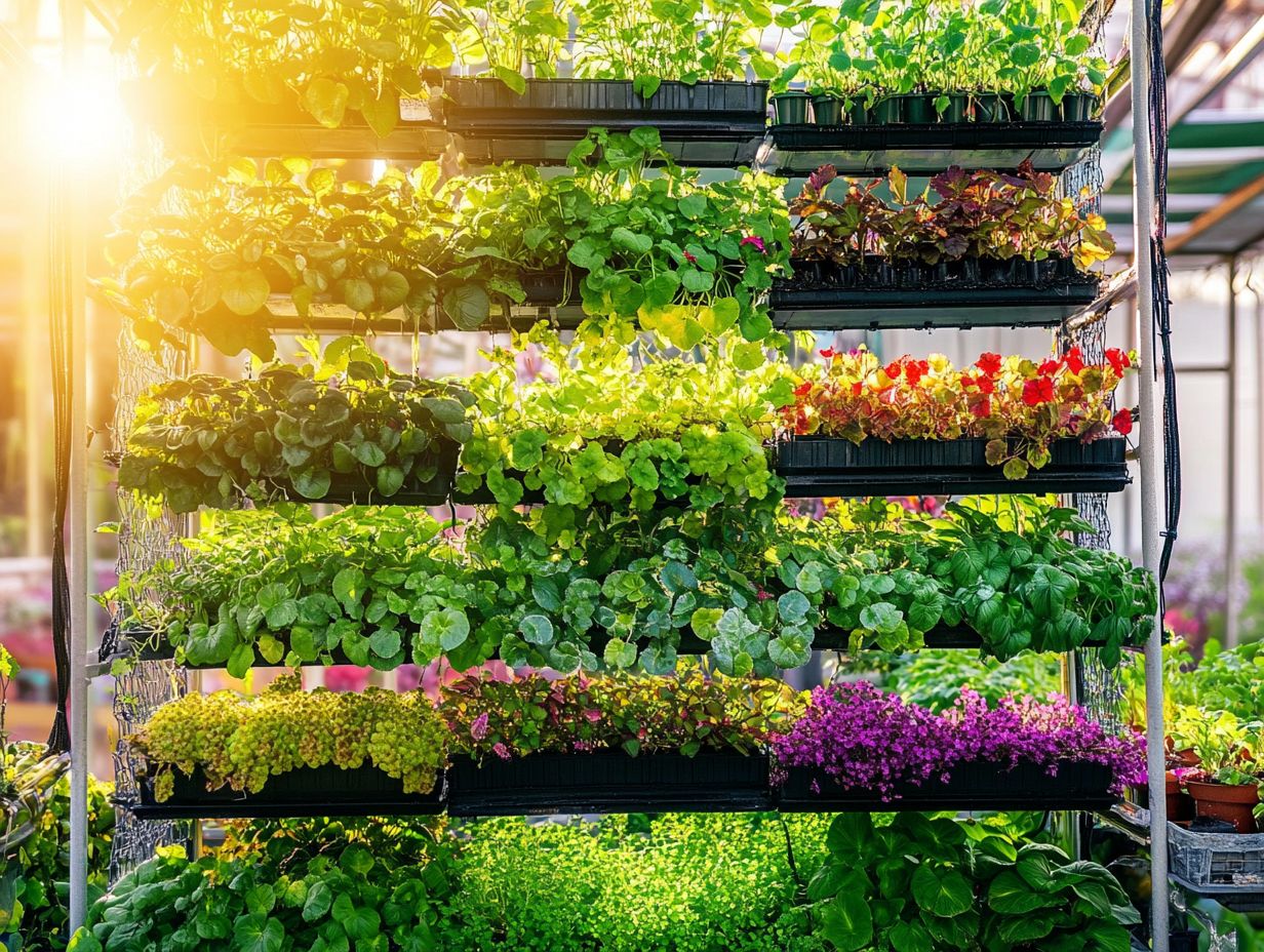 Best hydroponic plants for vertical gardens