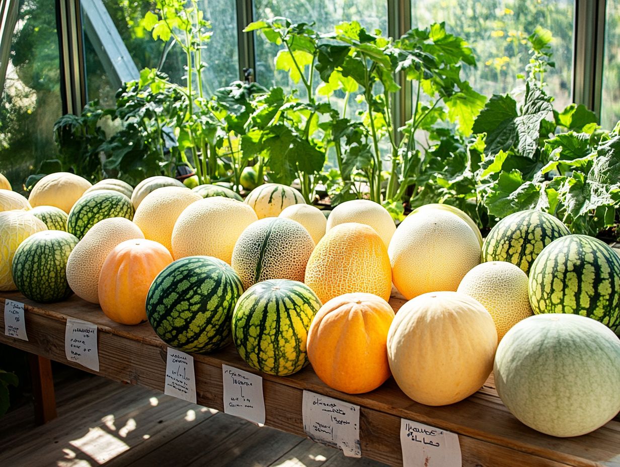 Image of high-quality melon seeds