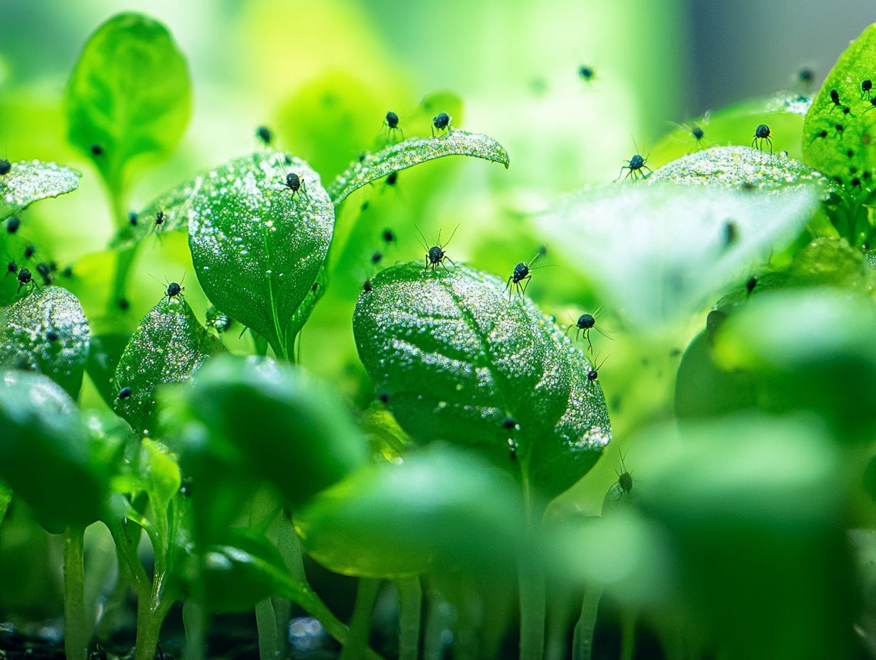 Image showing common pests in hydroponic gardens