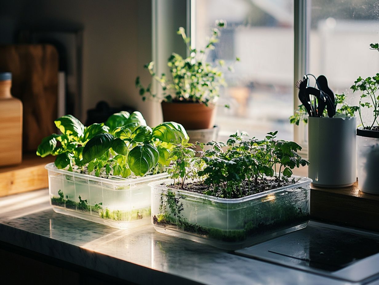 Choosing the Right Herbs for Hydroponic Gardening