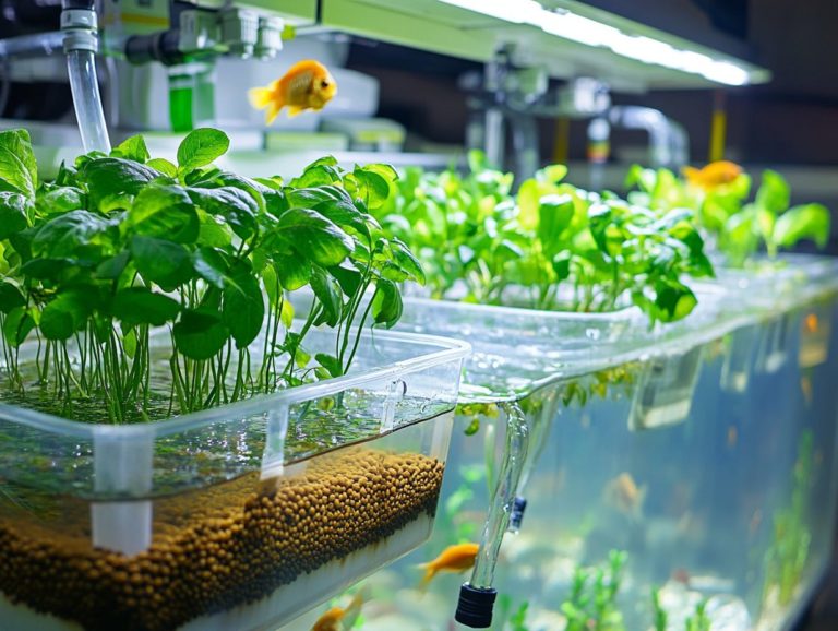 Creating a Hydroponic System with Fish