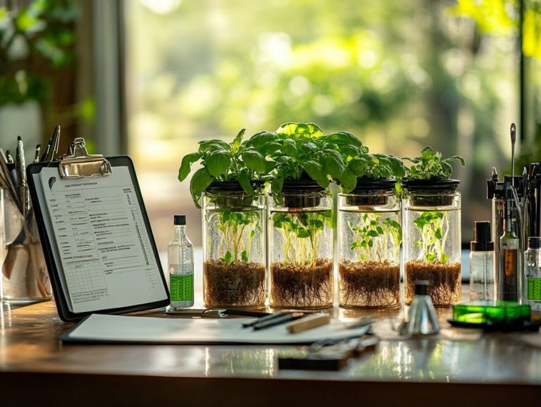 Creating a Nutrient Schedule for Hydroponics