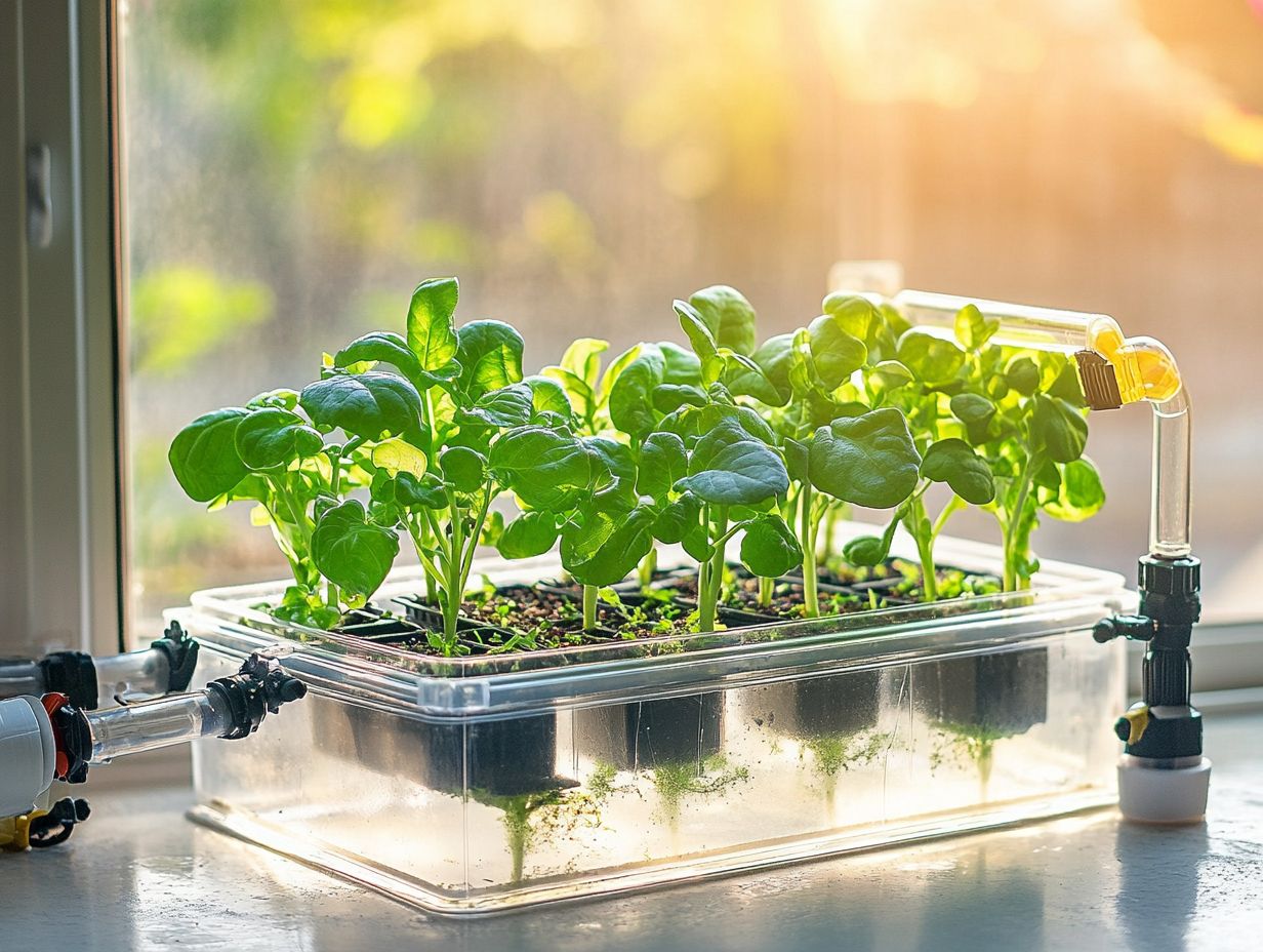 Image of DIY hydroponic system plans for beginners