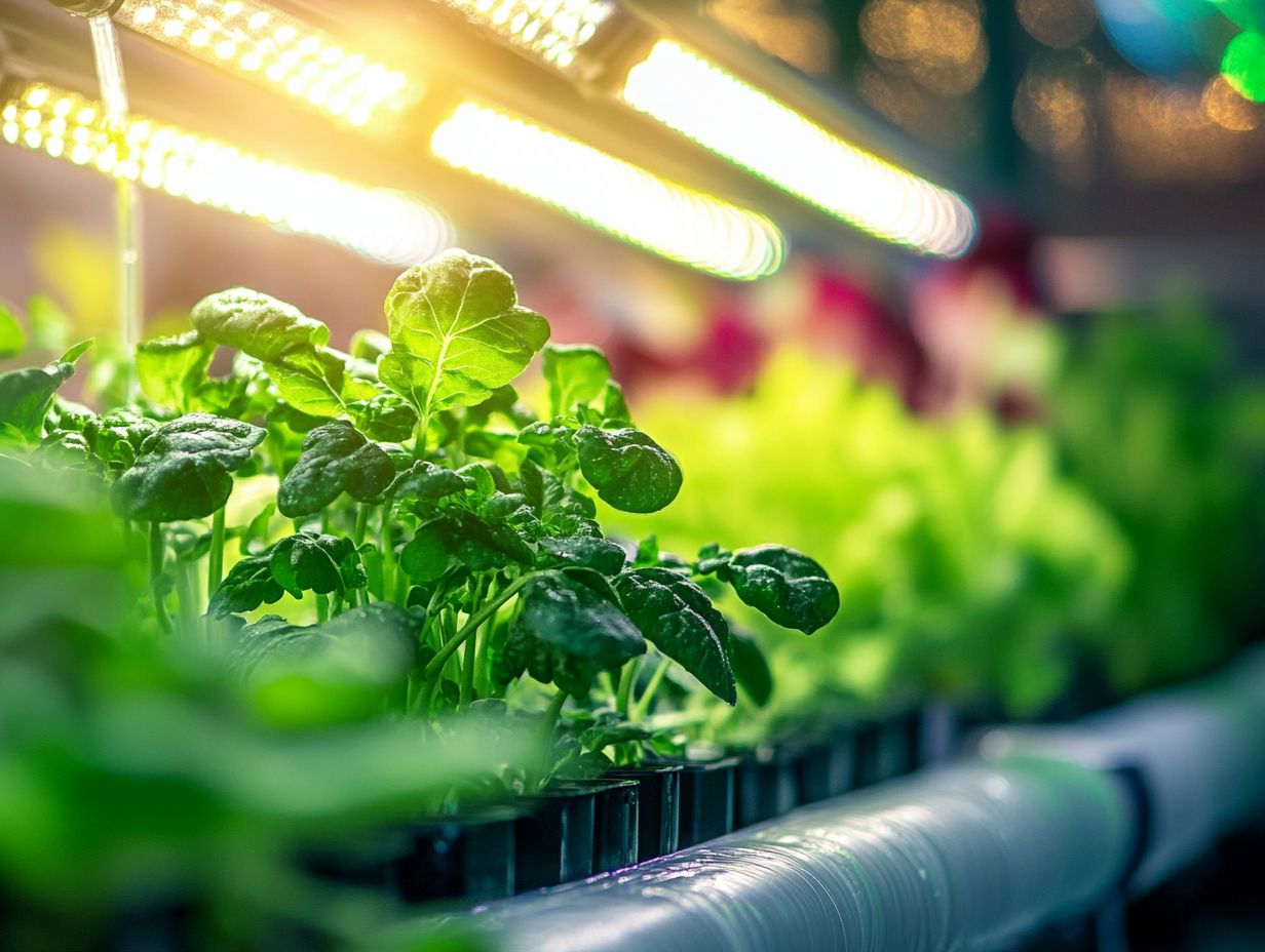 Illustration of various nutrient delivery methods used in hydroponics for optimal plant growth.