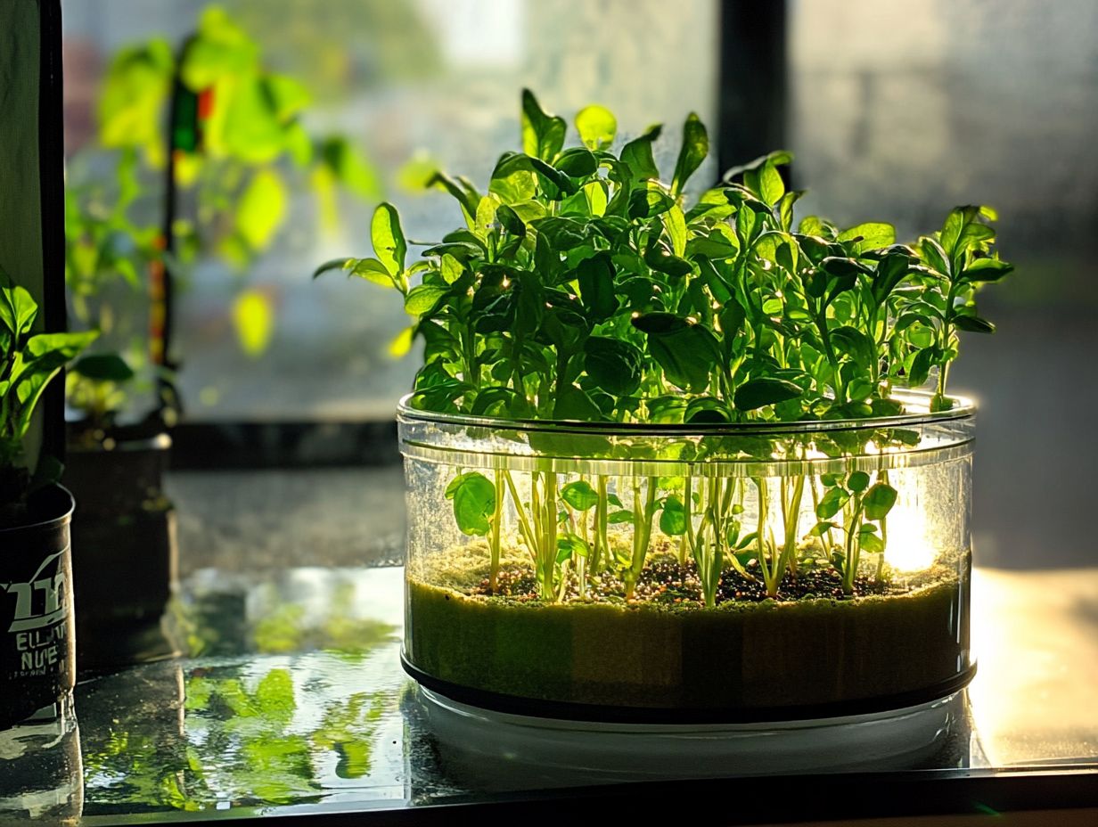 What are the benefits of using a passive hydroponic system?