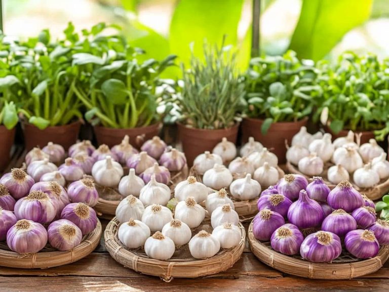 “Guide to Hydroponic Garlic Varieties for Flavor”