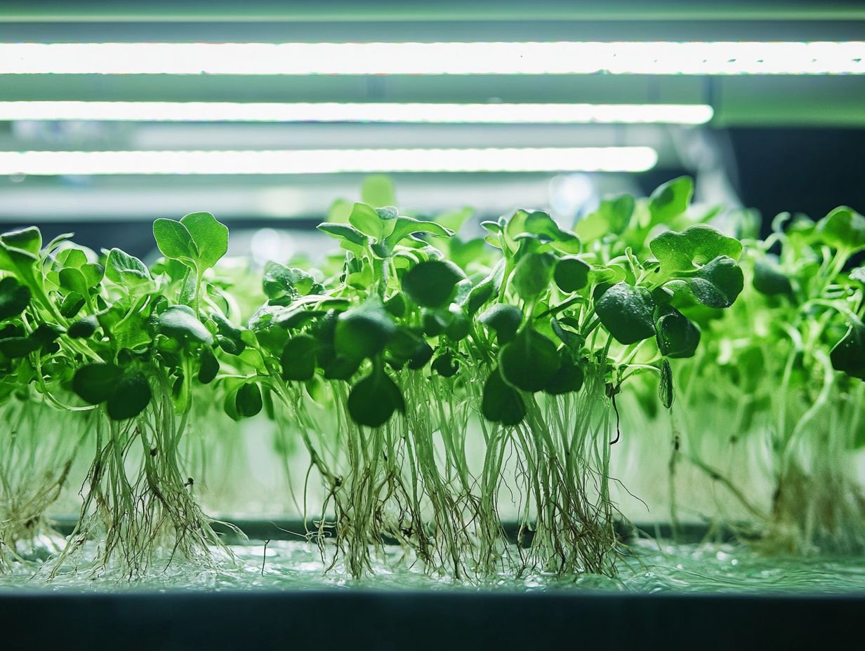 Comparison of growth rates between hydroponic and traditional soil-grown vegetables