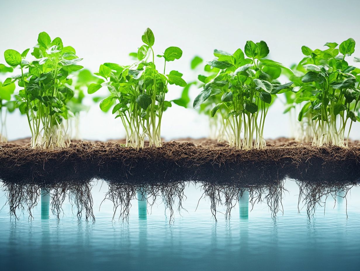 What are the benefits of using hydroponics for plant growth?