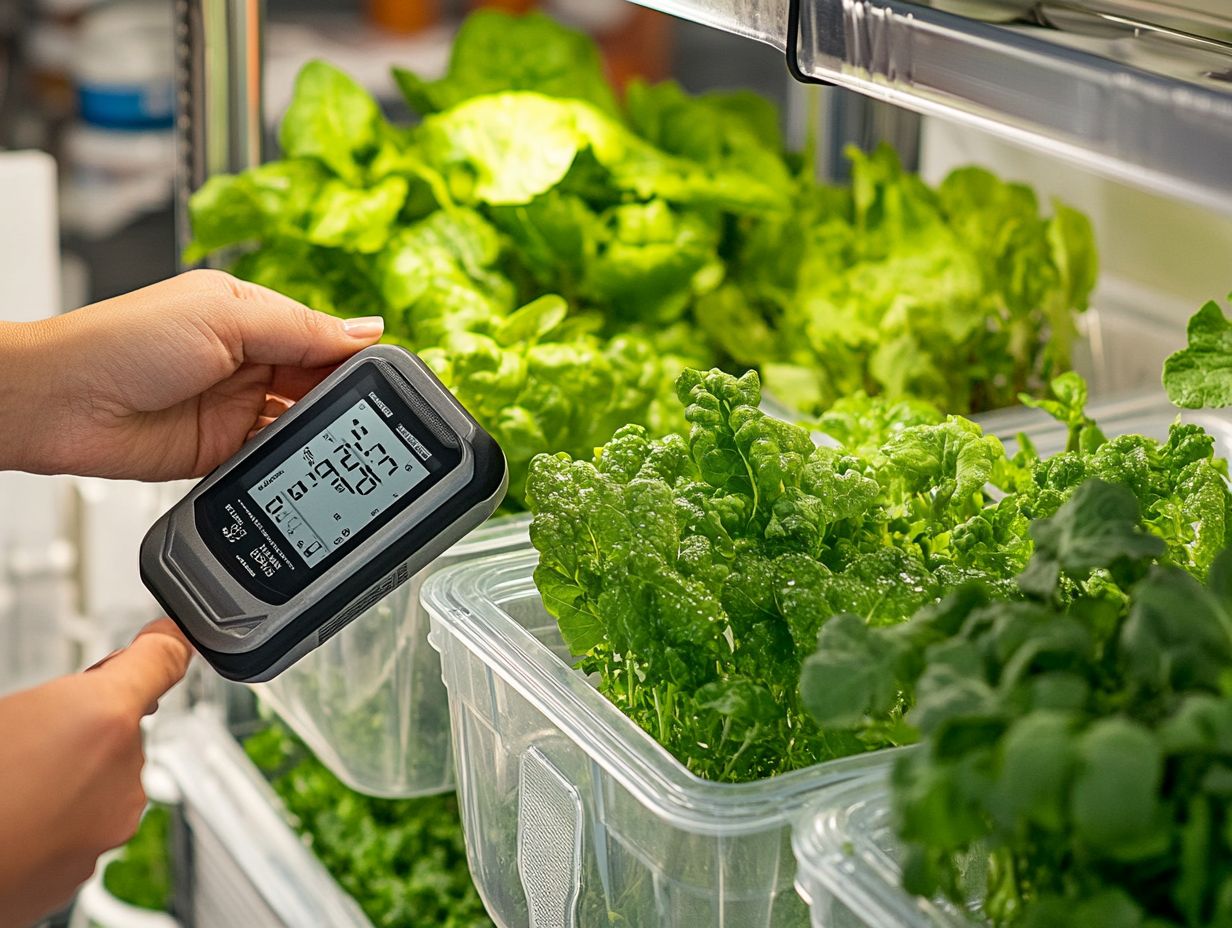 Illustration of Hydroponic Water Temperature Adjustment Techniques