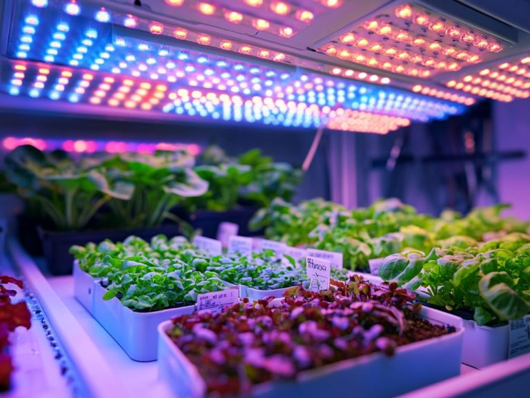 How to Choose Grow Lights for Hydroponics