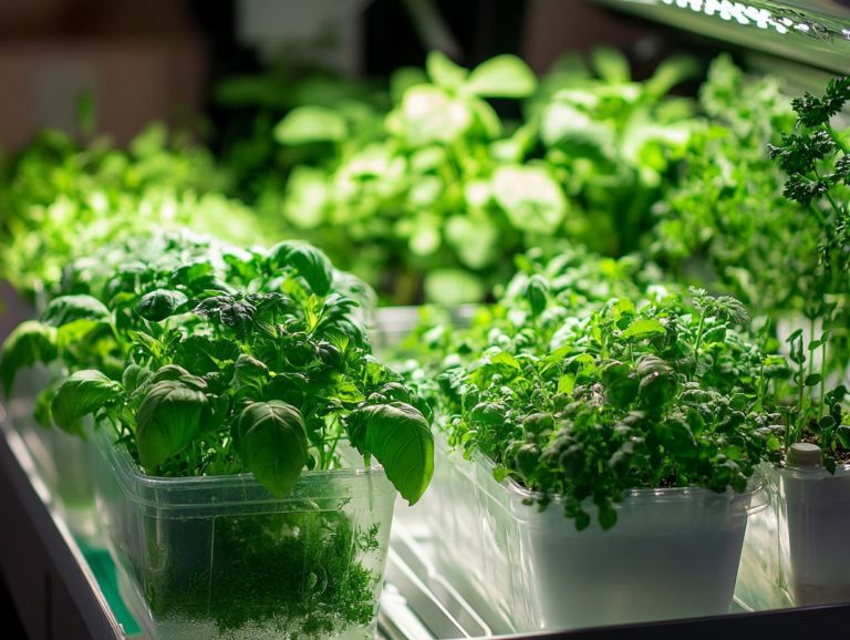 “How to Choose Herbs for Hydroponic Gardens”