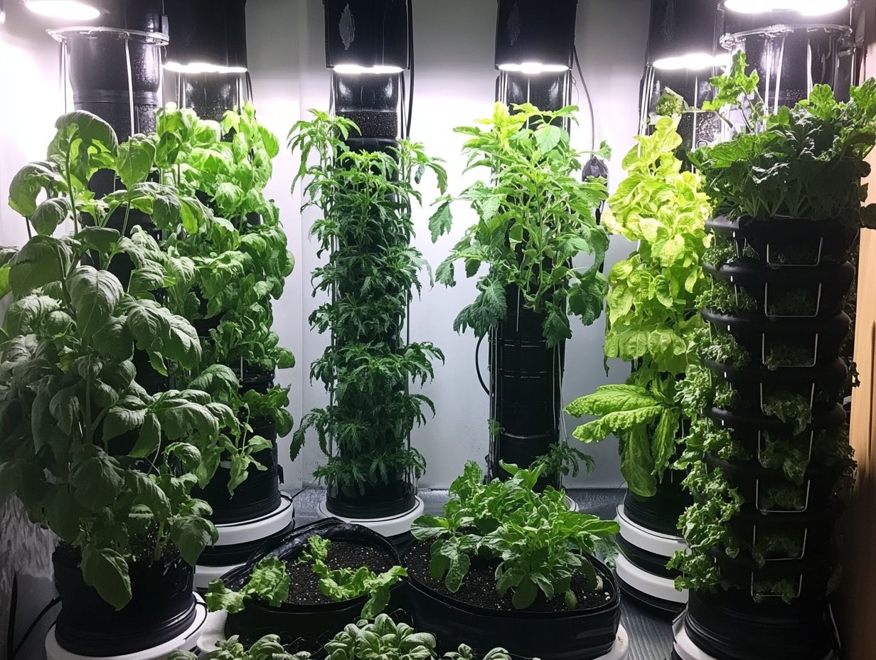 Visual guide to frequently asked questions about hydroponics