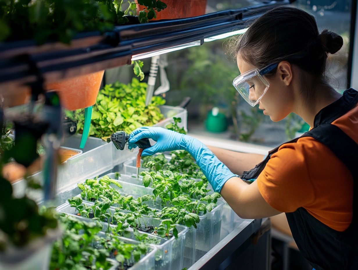 Cleaning Solutions for Hydroponic Systems