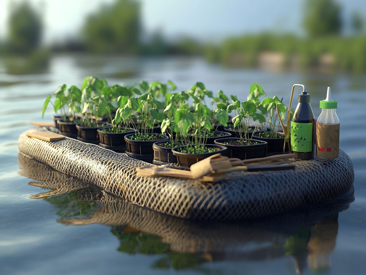 A vibrant Floating Raft Hydroponic System showcasing healthy plants and nutrient circulation.