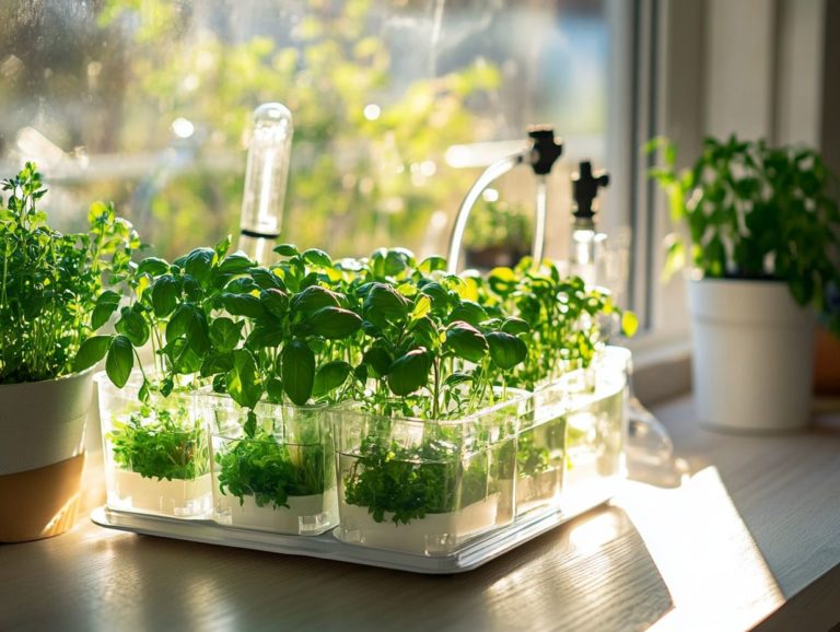 How to Create a Hydroponic System for Herbs