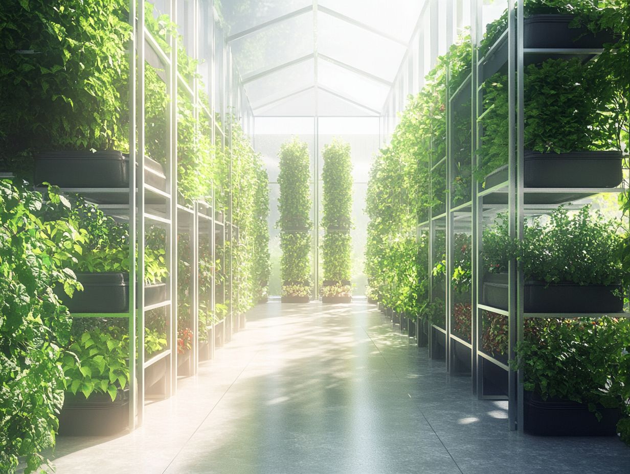 Visual overview of key takeaways from hydroponic gardening