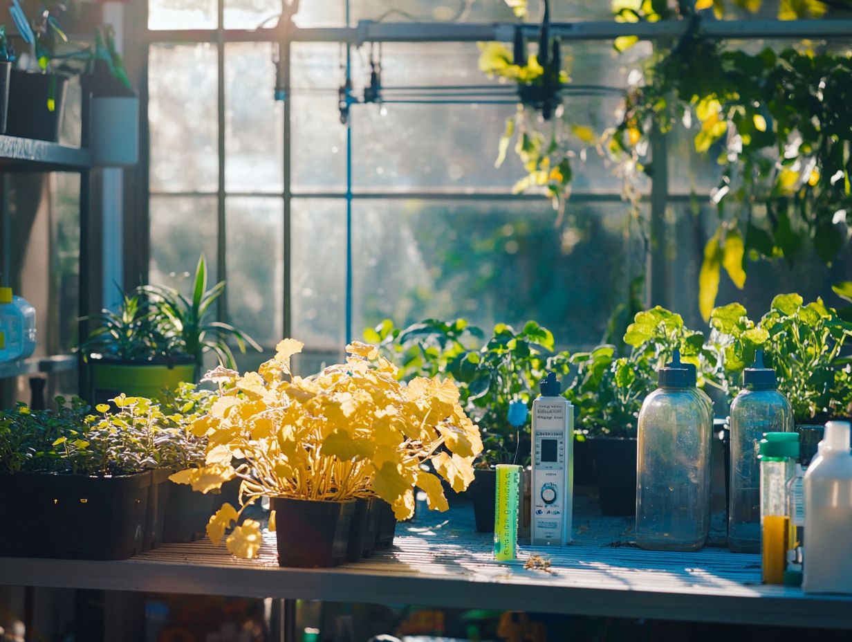 Image illustrating troubleshooting techniques for hydroponic plants