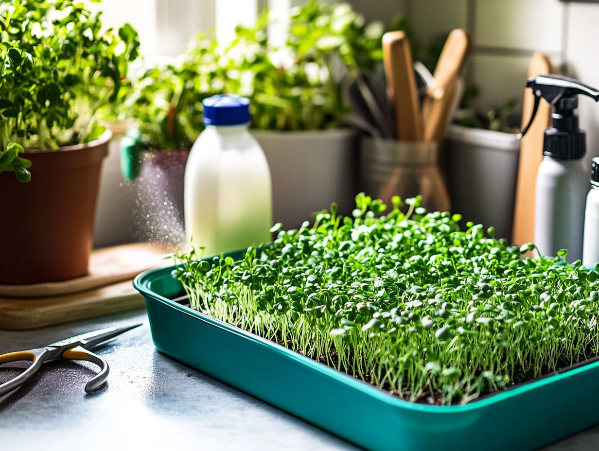 What are hydroponic microgreens and why should I grow them?