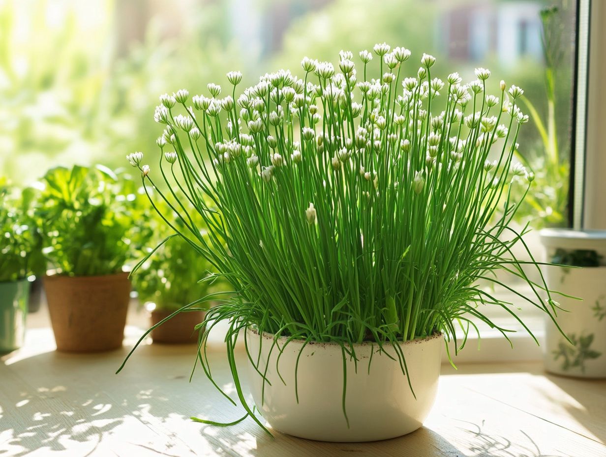 Image showing equipment and materials needed for hydroponic chives