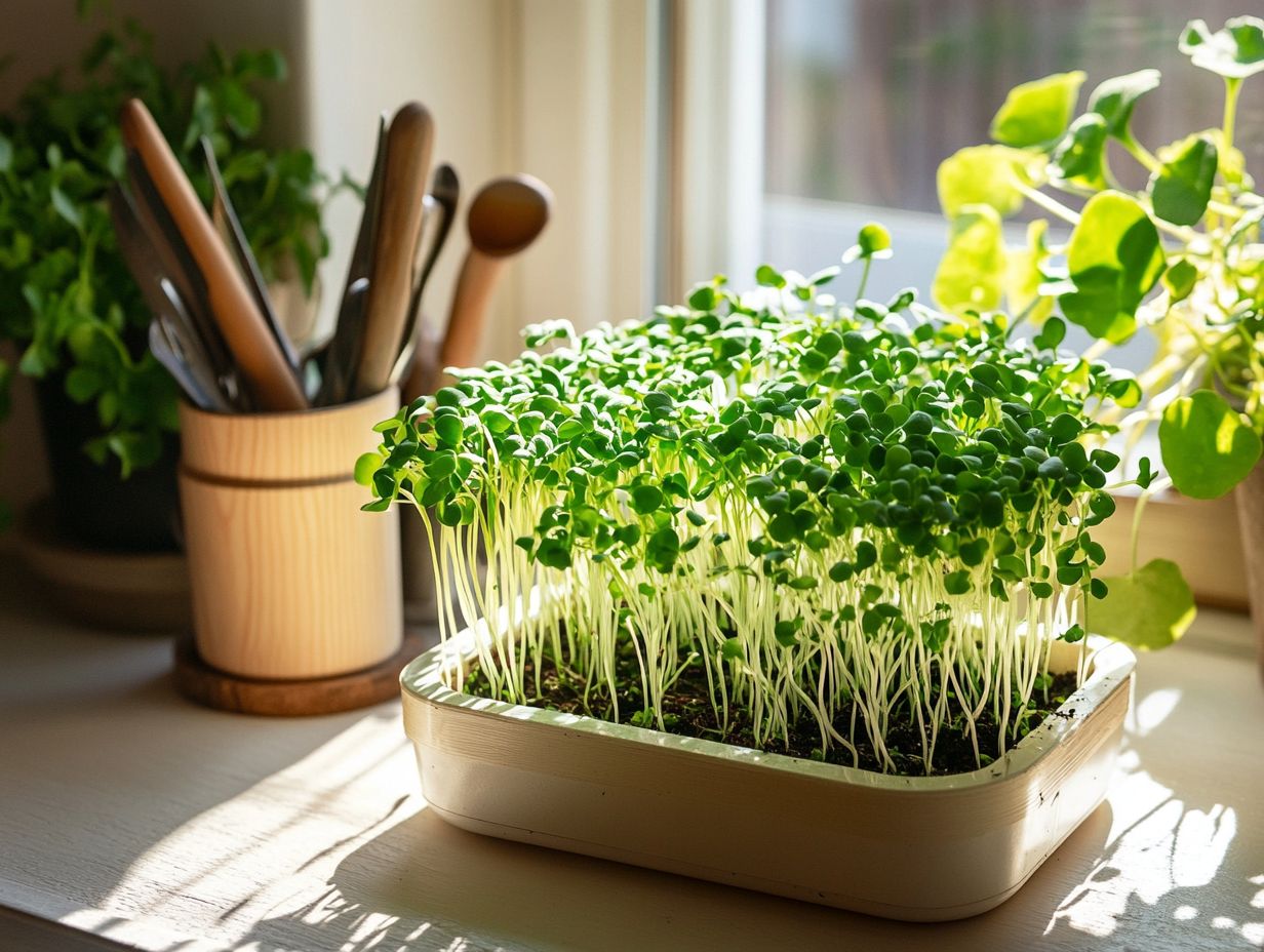 What are microgreens?