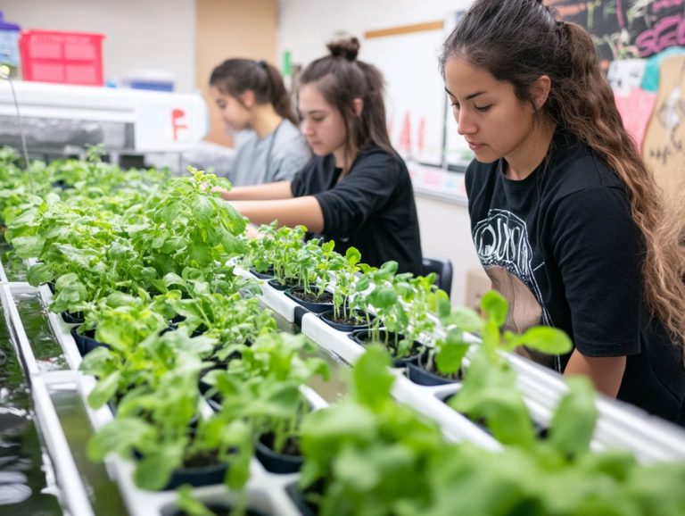 How to Implement Hydroponics in Schools