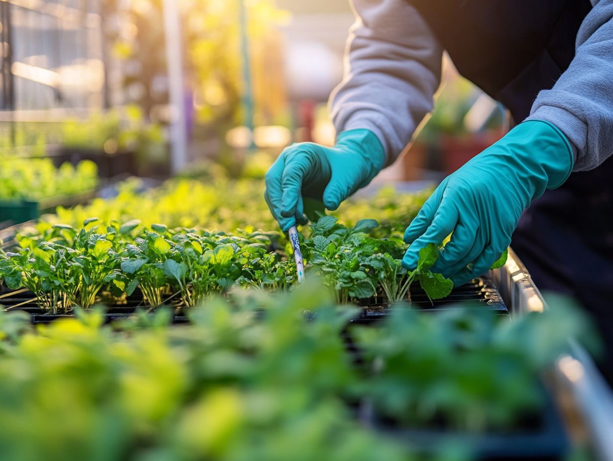 Learn about hydroponics and the importance of cleanliness for healthy plants!