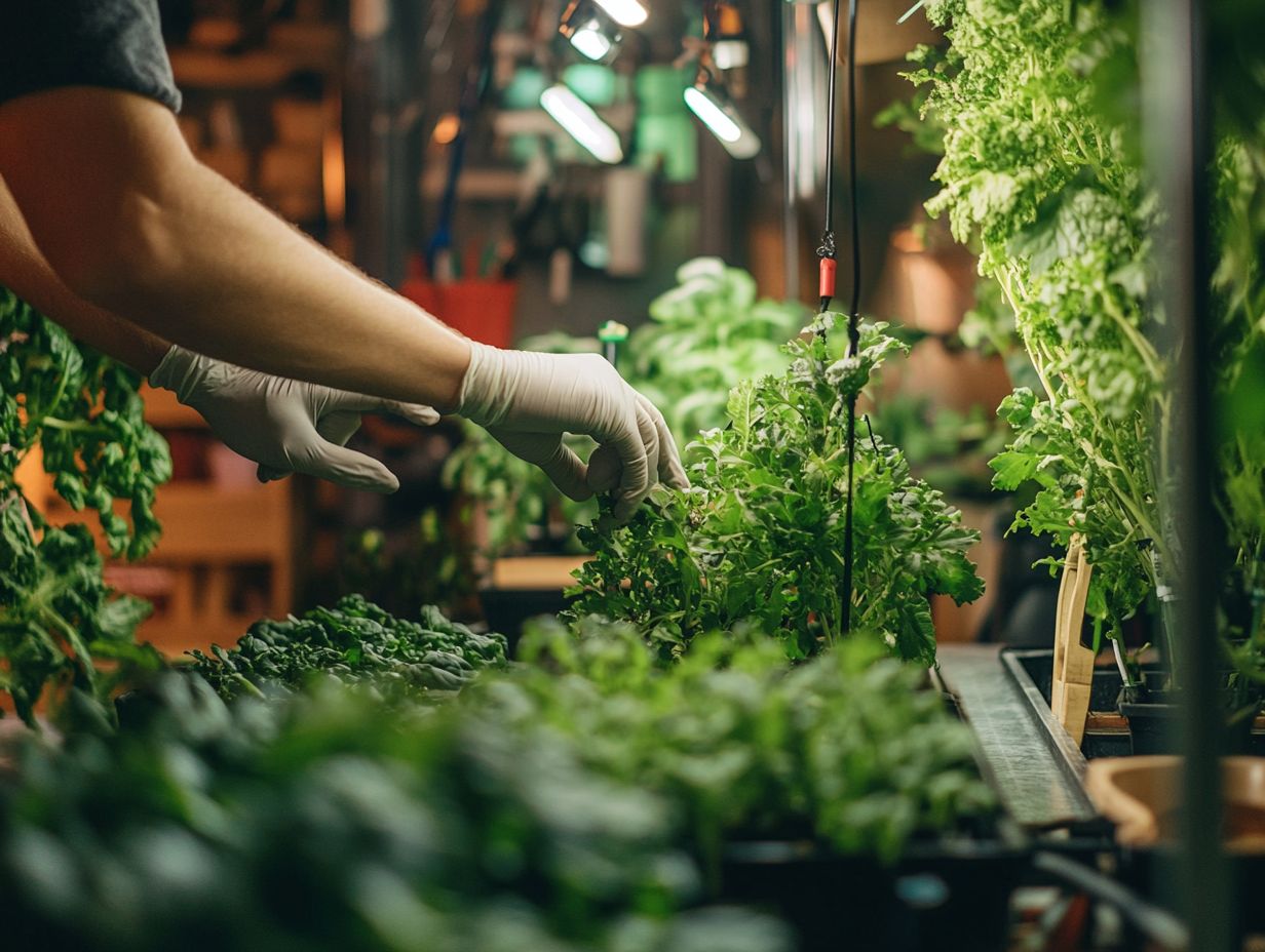 Variety of Hydroponic Equipment for Optimal Growth