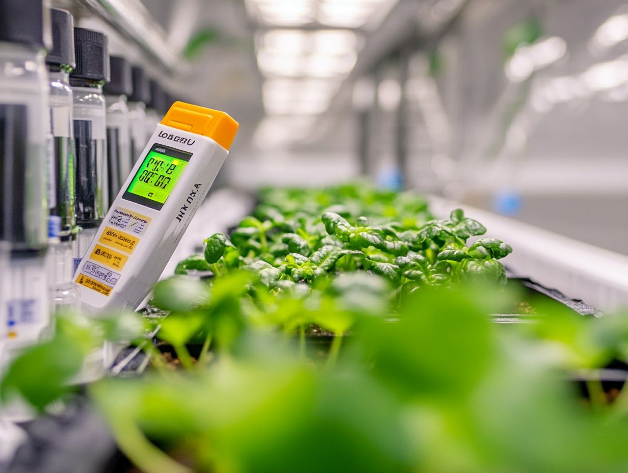 What is the ideal pH level for hydroponics?