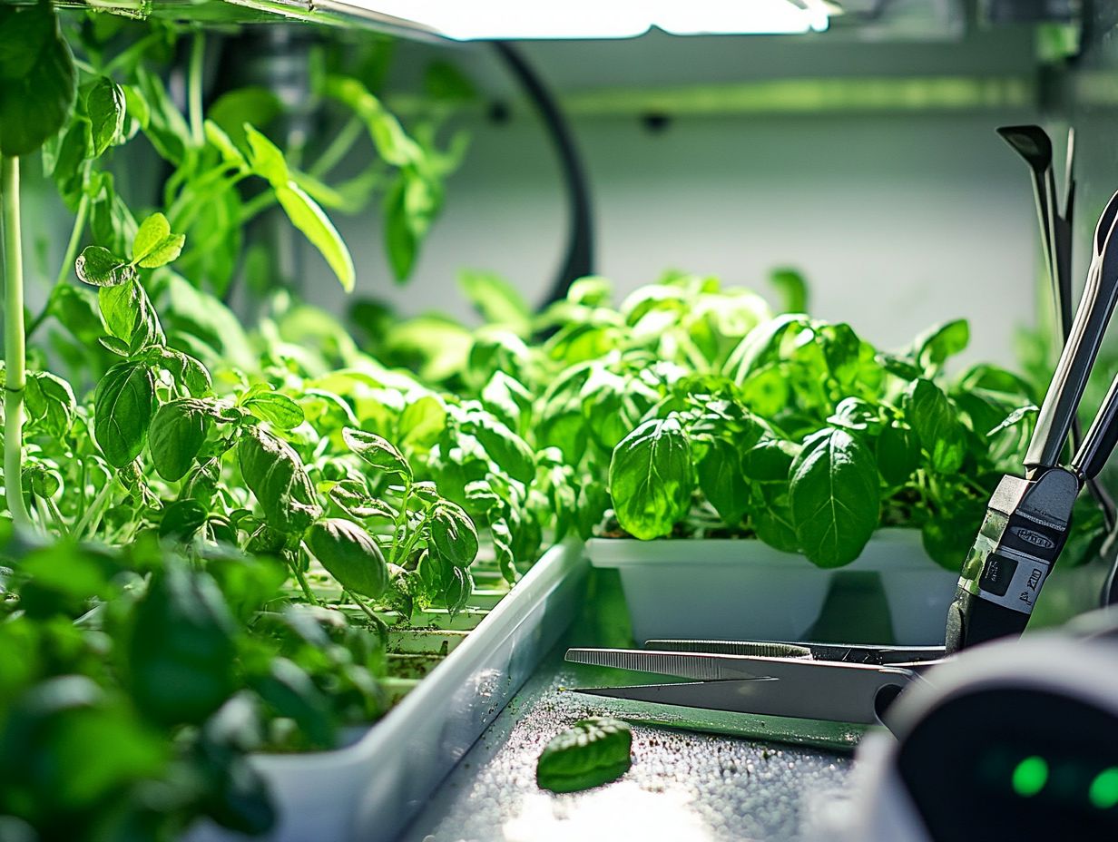 Hydroponic Gardening: Harvesting and Replanting Techniques