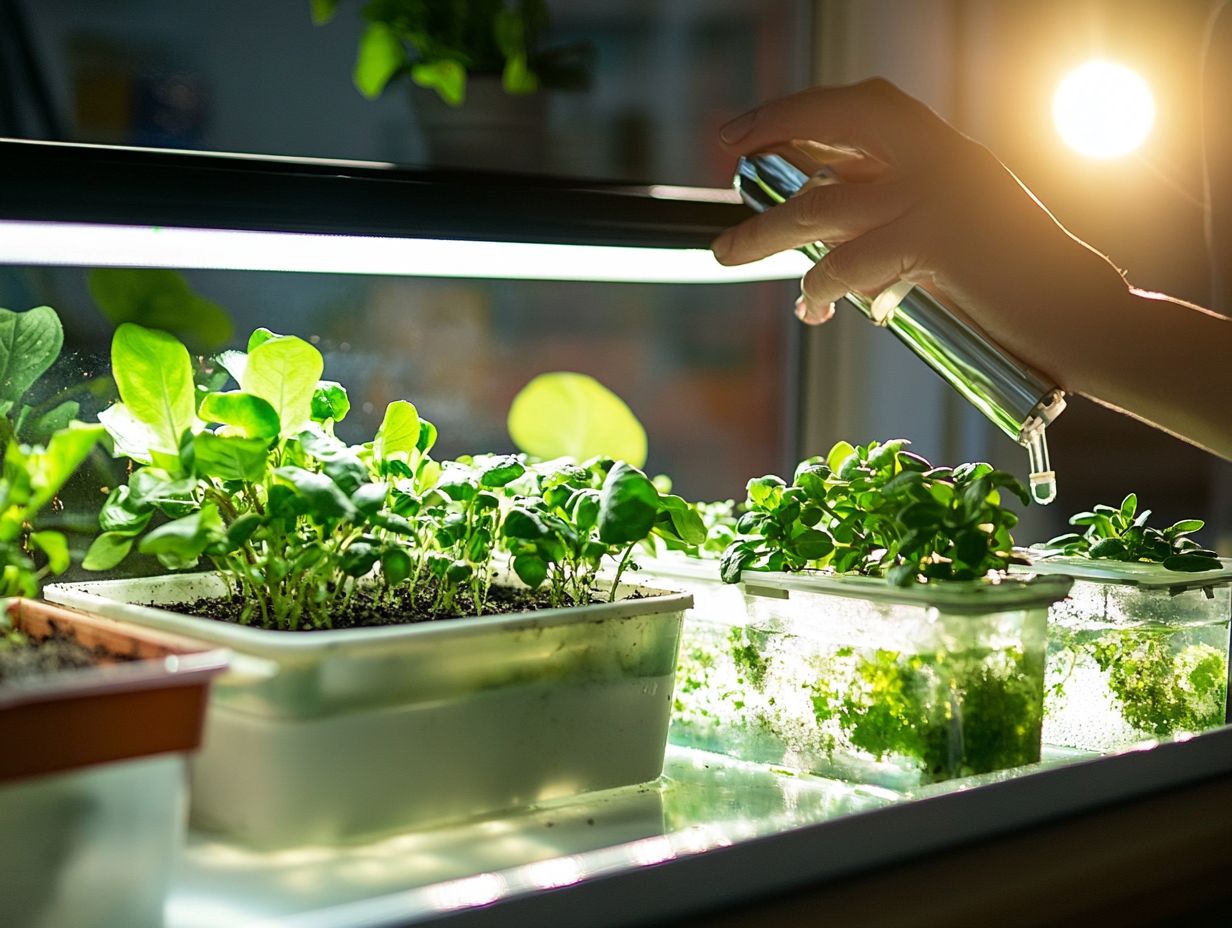 Hydroponic Container Garden