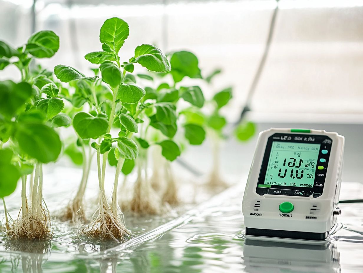 Monitoring Techniques for Hydroponic Plants