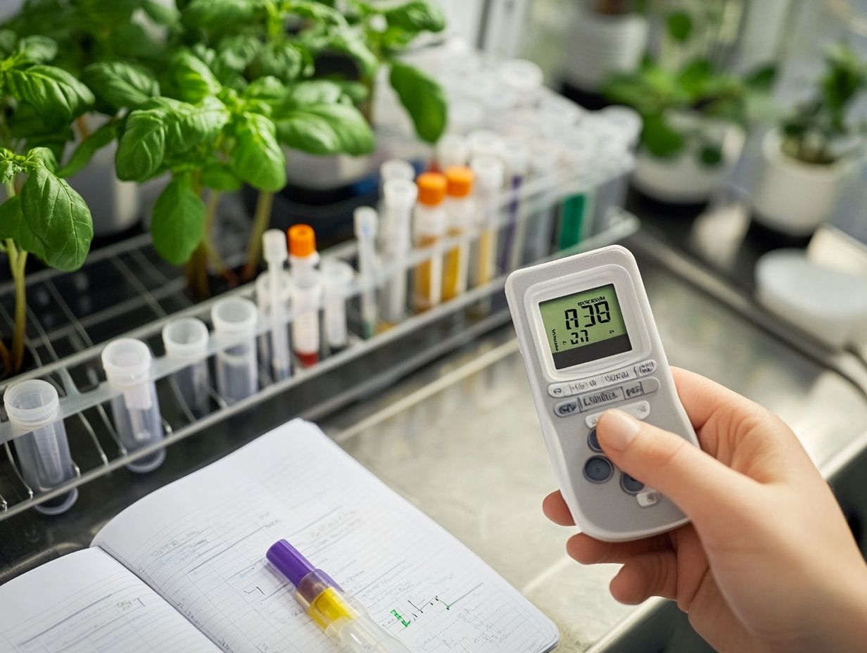 A guide for interpreting nutrient test results in hydroponics.