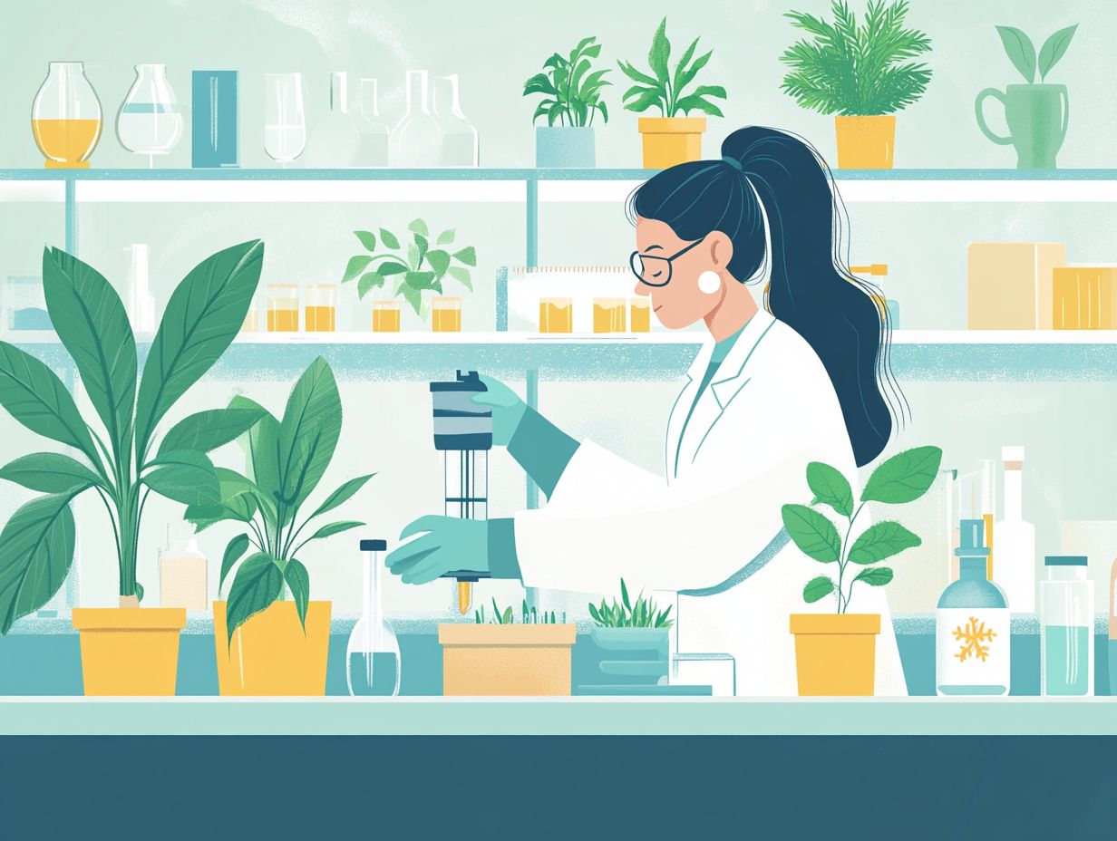 Illustration of the main nutrients affecting water quality