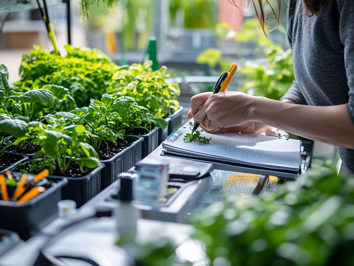 What do I do if my plants are turning yellow?