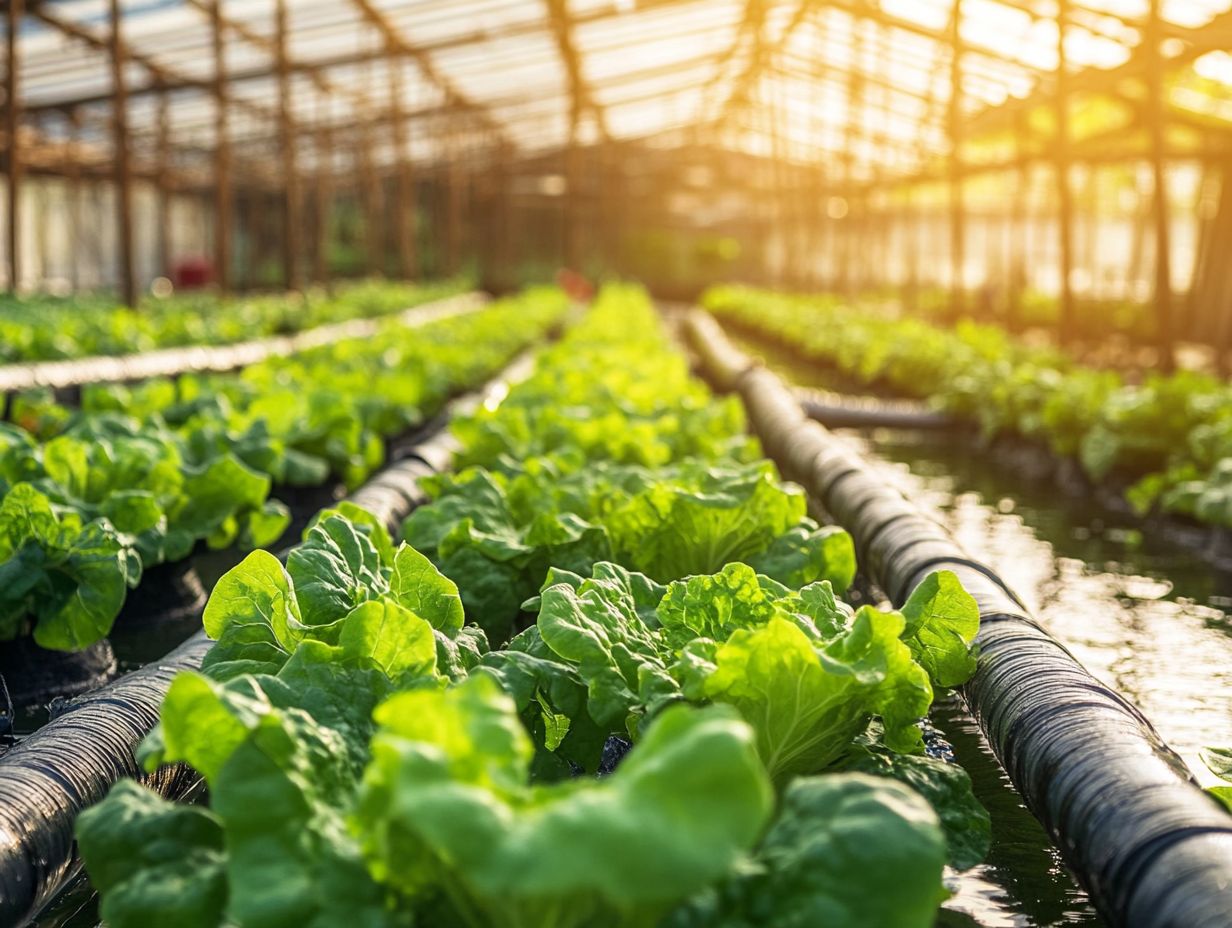 What is hydroponic nutrient cycling?