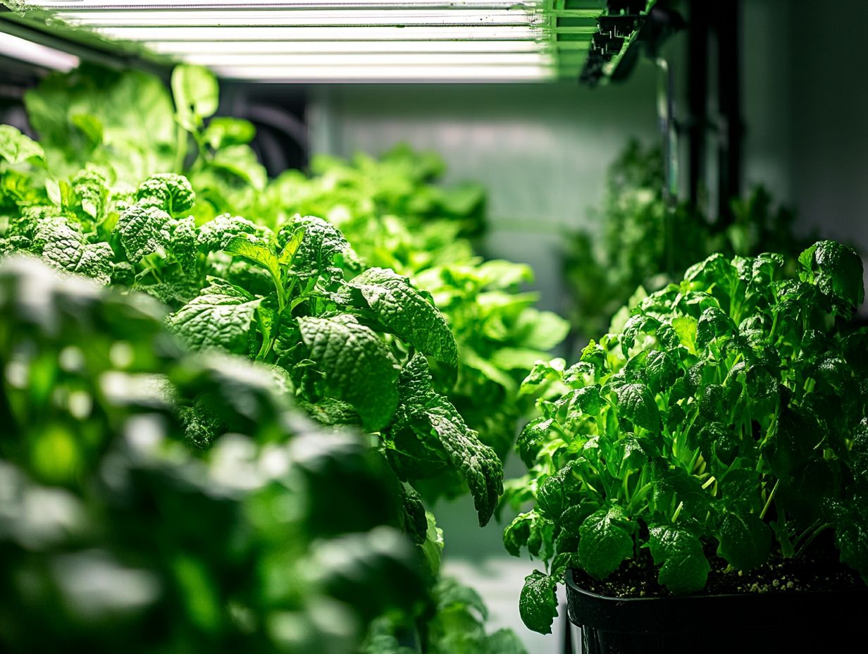 Enjoy vibrant hydroponic plants in your garden