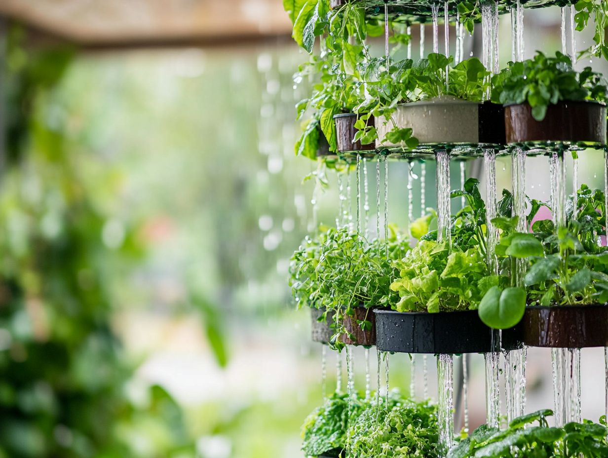 How do hydroponic towers save space?