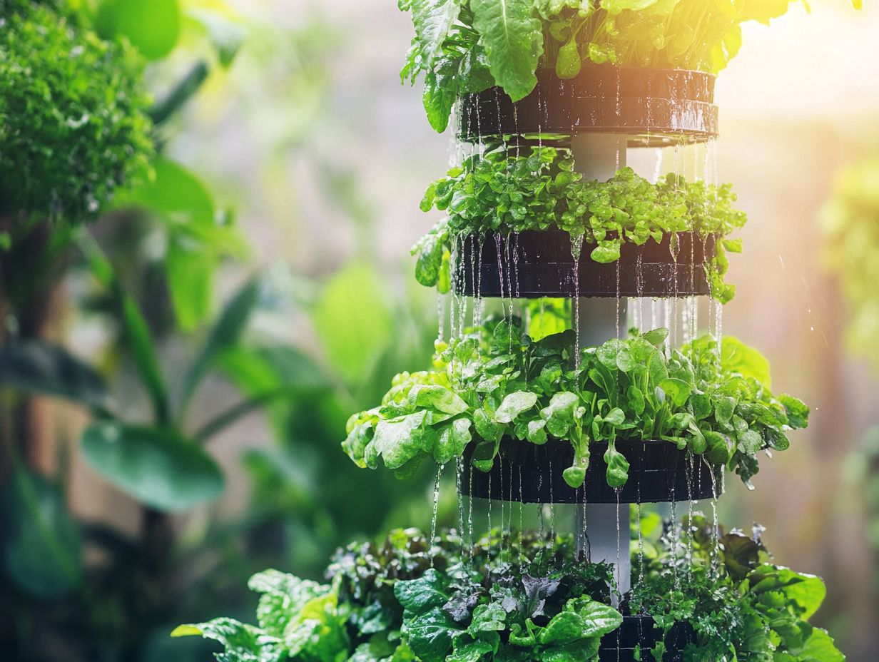 Types of Hydroponic Towers