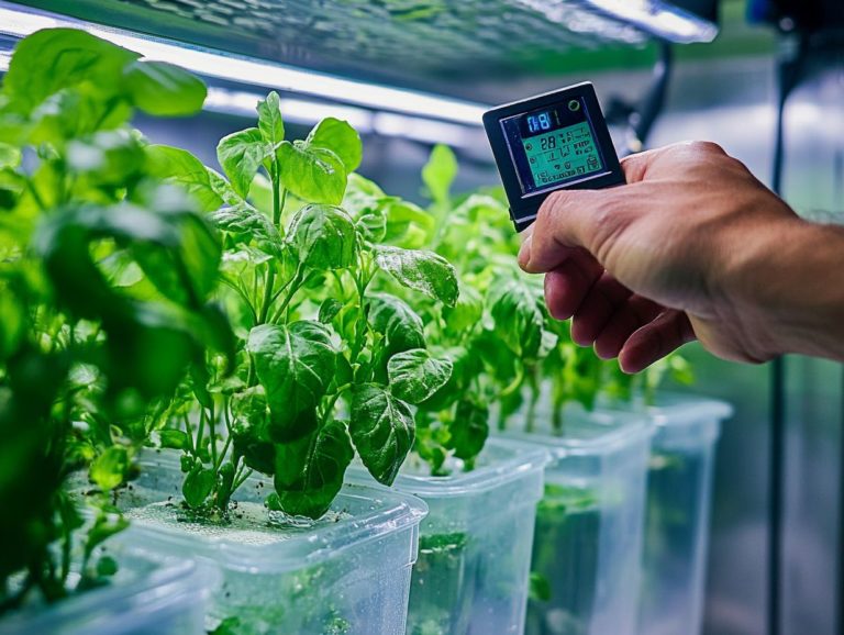 Maintaining Water Quality in Hydroponic Systems