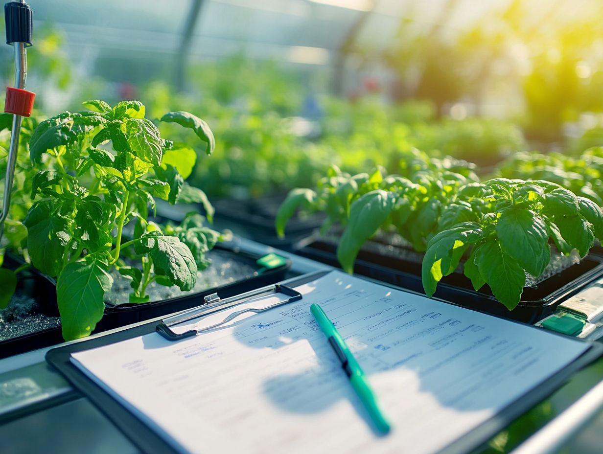 Key Takeaways related to hydroponic gardening