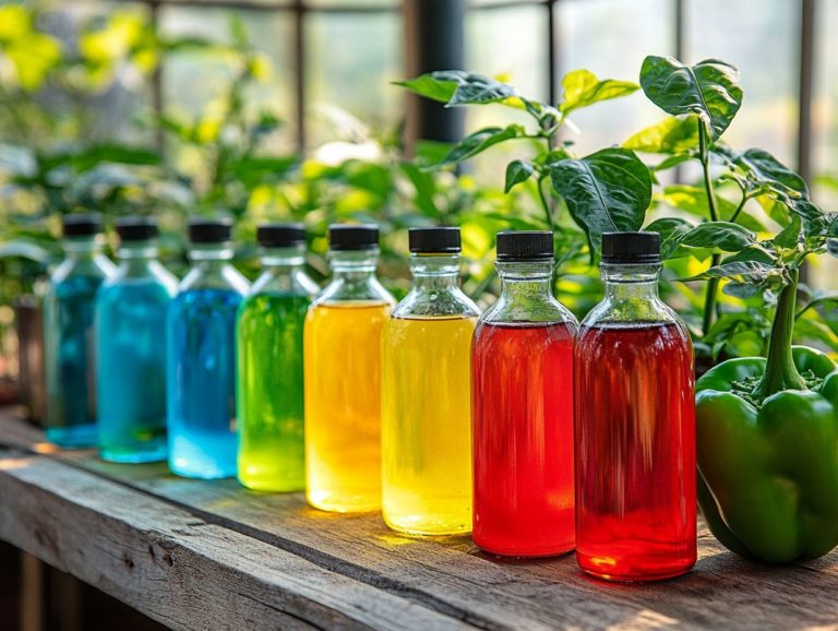 The Best Hydroponic Nutrient Solutions for Peppers